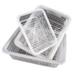 (ON SALES) LARGE CAPACITY RECTANGULAR KITCHEN DRAINER/STORAGE BASKET - Image 3