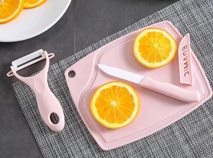 (ON SALES) 3PC FRUIT KNIFE,SKIN PEELER AND CHOPPING BOARD - Image 3