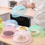 (ON SALES) PORTABLE ROUND DUSTPROOF FOOD COVER/DISH PROTECTOR/BREATHABLE AMTI MOSQUITO FLY MESH CAGE