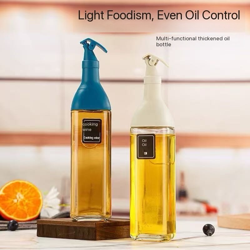 57a6a0f7b36fac7fcf88cdf09951cf8a (ON SALES) GLASS OIL SPECIAL SEASONING STOPPER CAP DISPENSER SPRAYER BOTTLE WITH STICKER - Image 1