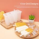 4PC POPSICLE ICE CREAM MOULD WITH HOLDER - Image 2