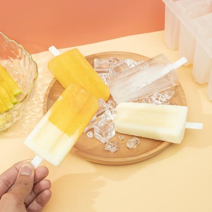 4PC POPSICLE ICE CREAM MOULD WITH HOLDER - Image 3