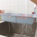 (ON SALES) BIG SIZE COLLAPSIBLE OVER THE SINK DRAINING  BOWL BASKET - Image 3