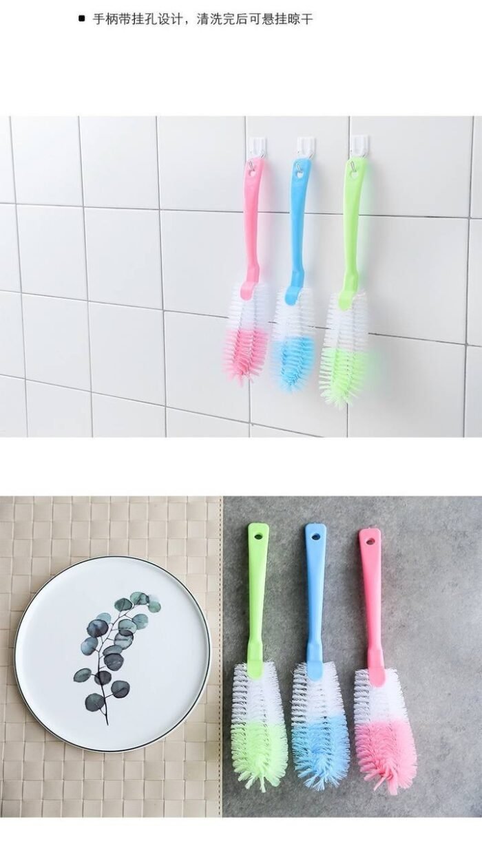MULTIPURPOSE CUP/BOTTLE BRUSH (What you need to wash your kids water bottle) - Image 2