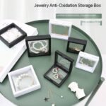 FLOATING FRAME 3D JEWELRY DISPLAY HOLDER BOX ORGANIZER