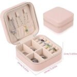 PORTABLE MINI WATERPROOF LEATHER BOX JEWELRY ORGANIZER - Image 4