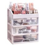 4 STEP MAKEUP AND JEWELRY ORGANIZER WITH STICKERS(Comes in a box) - Image 2