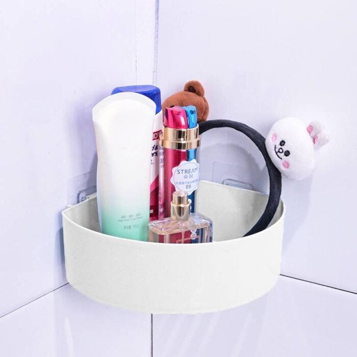(ON SALES) CORNER BATHROOM WALL SHELF - Image 2
