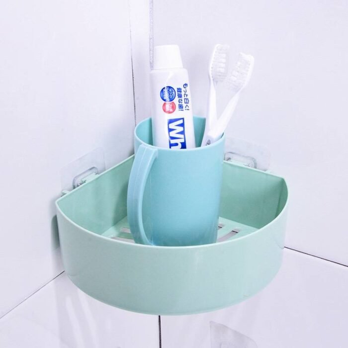 (ON SALES) CORNER BATHROOM WALL SHELF - Image 3
