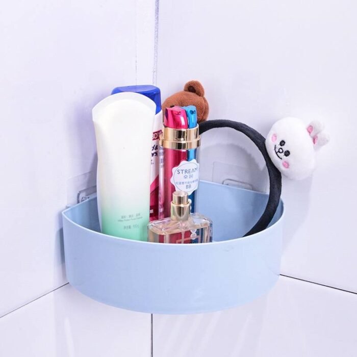 (ON SALES) CORNER BATHROOM WALL SHELF - Image 6