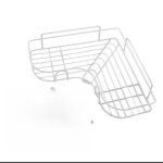 STRONG IRON CORNER TOILET/BATHROOM/KITCHEN WALL RACK.....2 HOOK - Image 5
