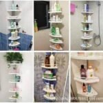 4 STEP MULTIPURPOSE CORNER BATHROOM SHELF - Image 3