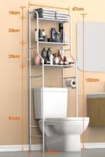 MULTIPURPOSE BATHROOM/TOILET RACK - Image 3