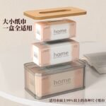 (ON SALES) RECTANGULAR WOODEN TRANSPARENT TISSUE BOX HOLDER - Image 7