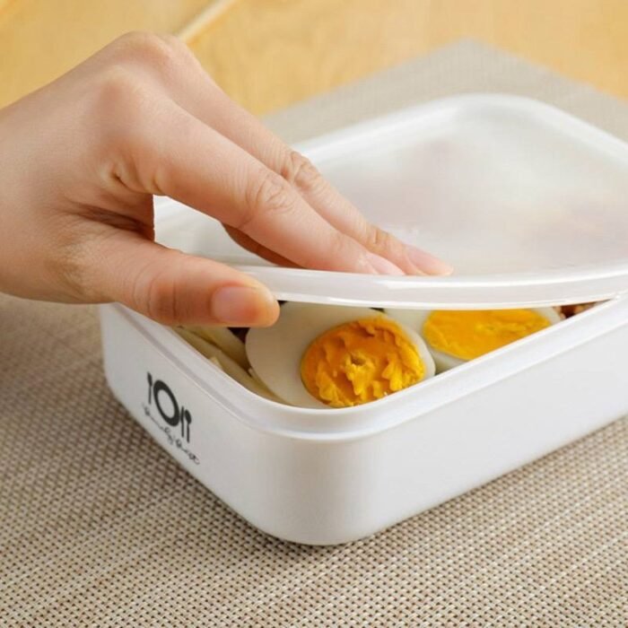 THICK STRONG SEALED AIRTIGHT REFRIGERATOR STORAGE BOX,MICROWAVE HEATING/FRUIT/SNACKS PLATE/LUNCH BOX WITH COVER - Image 3