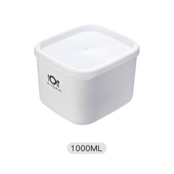 THICK STRONG SEALED AIRTIGHT REFRIGERATOR STORAGE BOX,MICROWAVE HEATING/FRUIT/SNACKS PLATE/LUNCH BOX WITH COVER - Image 5