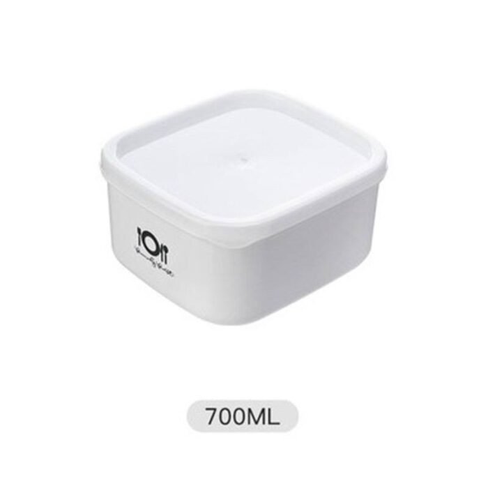 THICK STRONG SEALED AIRTIGHT REFRIGERATOR STORAGE BOX,MICROWAVE HEATING/FRUIT/SNACKS PLATE/LUNCH BOX WITH COVER - Image 7