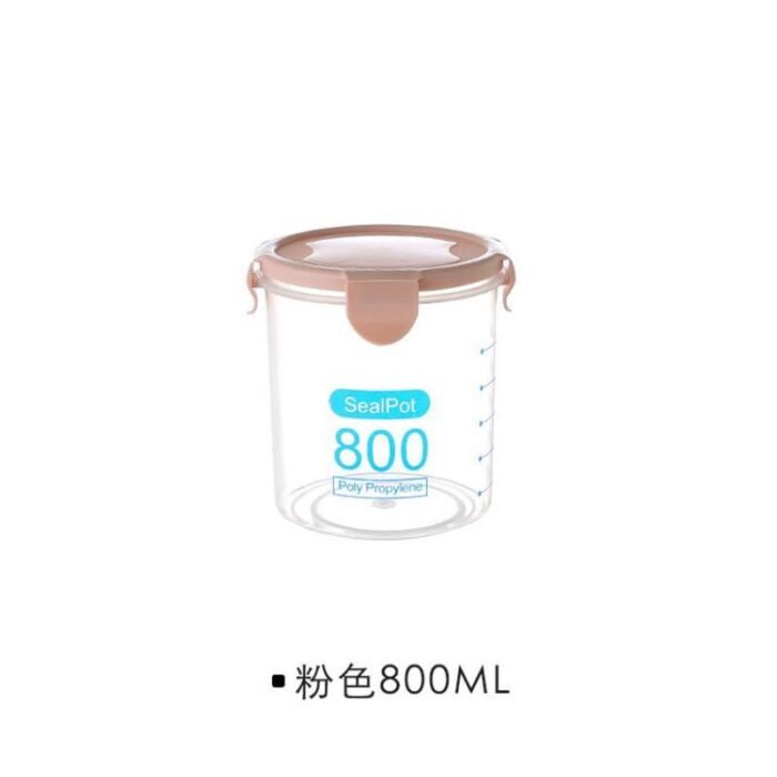 3PC SIZE 600,800,1000ML CEREAL AIR TIGHT CONTAINER,FOOD STORAGE/CANISTER - Image 7