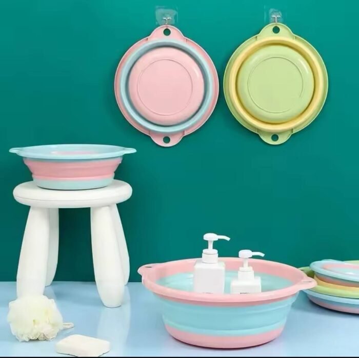 (ON SALES) SILICON COLLAPSIBLE WASH BASIN/BOWL - Image 3