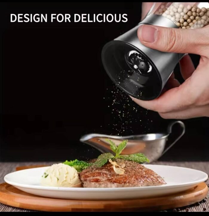 KITCHEN SEASONING/SPICE MANUAL GRINDER AND MIXER BOTTLE - Image 5
