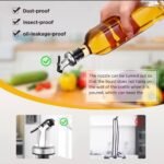 (ON SALES) 4PC SPICE BOTTLE WITH SPOON AND OIL DISPENSER BOTTLE KITCHEN SET - Image 2