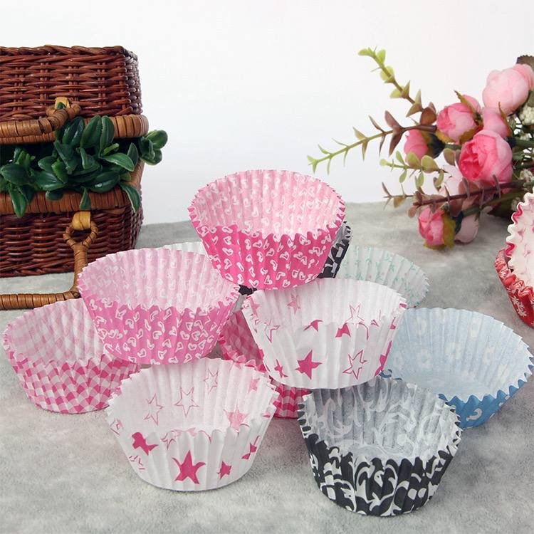 img_0841 100PC OF DISPOSABLE CUPCAKE/MUFFINS/PASTRIES PAPER MINI - Image 1