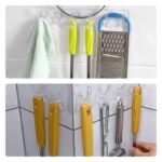 SILICON STICKY TILE/WALL  6-SLOT HANGER (Exotic, Multifunctional, No nailing/screwing Waterproof, Decorative) - Image 4