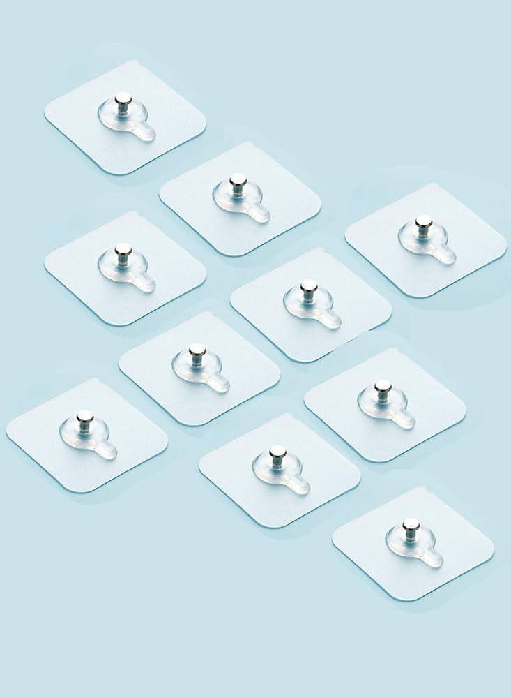 img_0871 12PC ADHESIVE PIN TRANSPARENT WALL HOOK DESIGN 2 2026 - Image 1