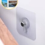 12PC ADHESIVE PIN TRANSPARENT WALL HOOK DESIGN 2 2026 - Image 6