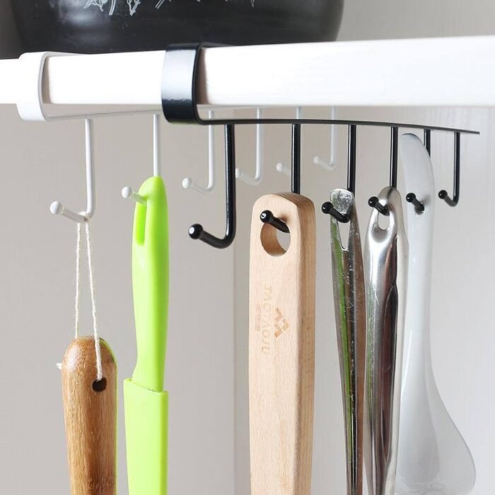 IRON CABINET HANGER WITH 6PC HOOK - Image 3
