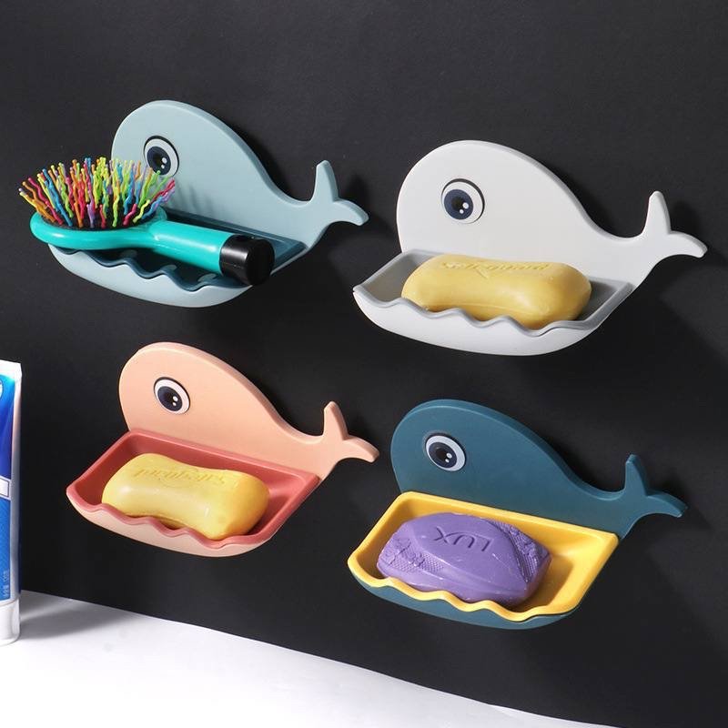 img_0886 FISH SHAPE WALL SUCTION SOAP HOLDER - Image 1