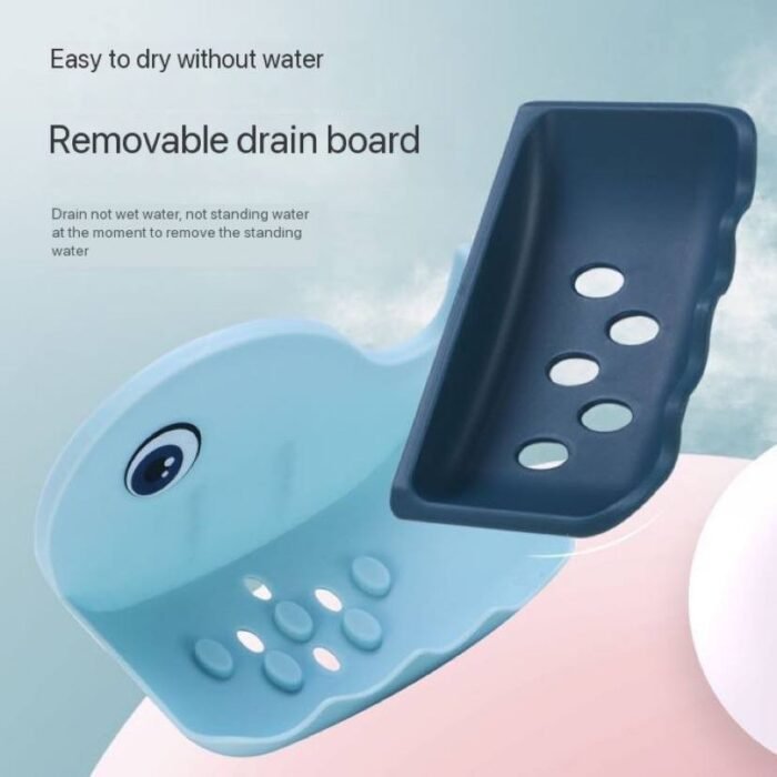 FISH SHAPE WALL SUCTION SOAP HOLDER - Image 2