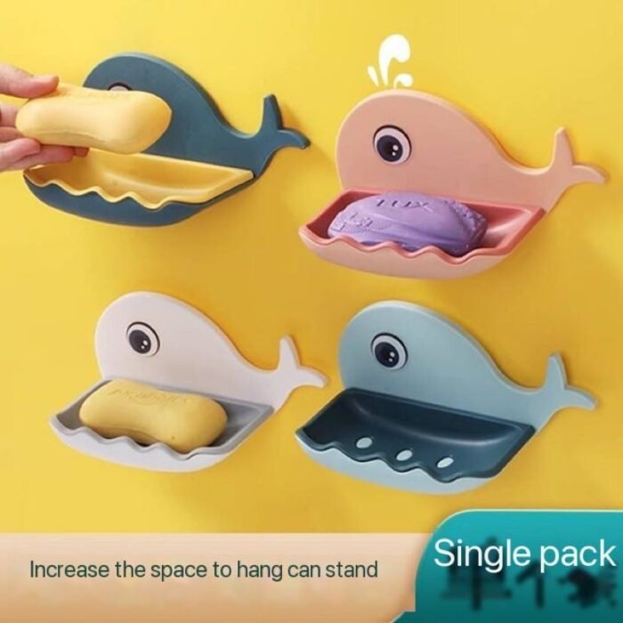 FISH SHAPE WALL SUCTION SOAP HOLDER - Image 4