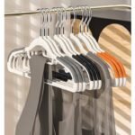 10PC NONSLIP SEAMLESS HANGER,TROUSER RACK,WARDROBE DISPLAY HANGER FIR CLOTHING STORE 2026