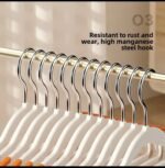 10PC NONSLIP SEAMLESS HANGER,TROUSER RACK,WARDROBE DISPLAY HANGER FIR CLOTHING STORE 2026 - Image 2