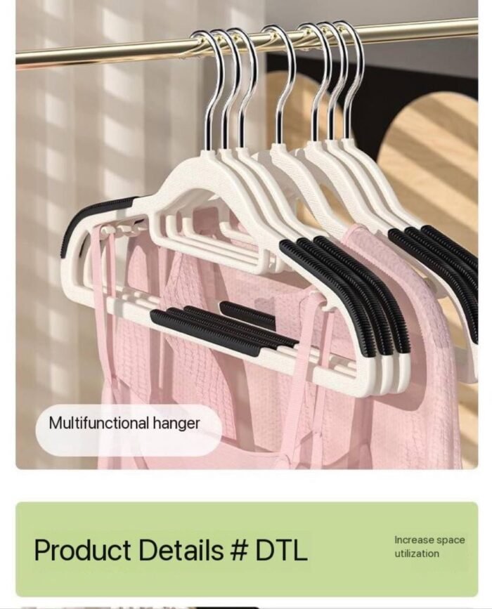 10PC NONSLIP SEAMLESS HANGER,TROUSER RACK,WARDROBE DISPLAY HANGER FIR CLOTHING STORE 2026 - Image 4