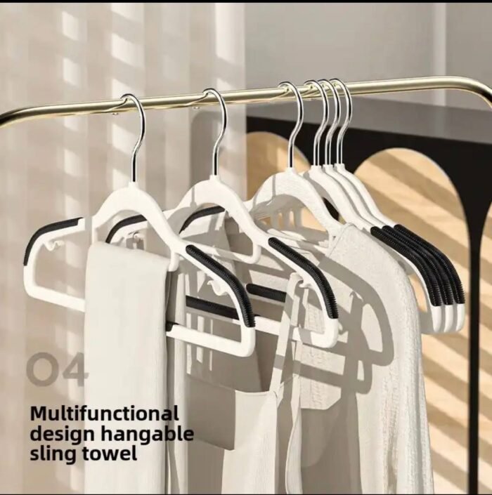 10PC NONSLIP SEAMLESS HANGER,TROUSER RACK,WARDROBE DISPLAY HANGER FIR CLOTHING STORE 2026 - Image 6