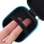 PORTABLE HANDY ESSENTIALS POUCH FOR EARPHONES/PHONE CABLES - Image 5