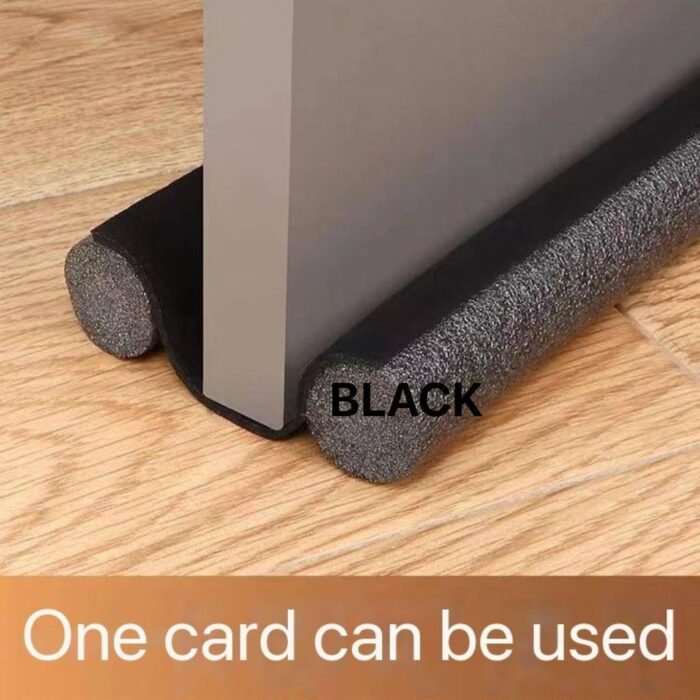 DOOR BOTTOM FOAM SEALING STRIP & COLD/RODENT STOPPER
(A.K.A DOOR STOPPER) 

LENGTH- 36.5 INCHES 

Door Bottom Seal Strip 
Under Door Draft Stopper
 Anti-Cold Gap 
Noise Reduction Tool - Image 2