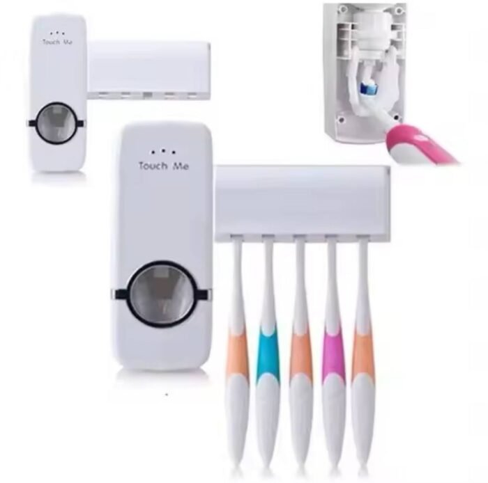 TOOTHPASTE DISPENSER AND TOOTHBRUSH HOLDER - Image 2