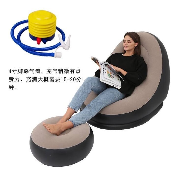 (ON SALES) INDOOR AND OUTDOOR INFLATABLE SOFA/COUCH WITH MANUAL PUMP - Image 6