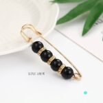 Detachable Pearl Brooch Pins Fastener Pants Pin Decoration Button Clips Sewing-Free Buckles for Jeans Waist Extender Safety Pins - Image 4
