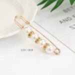 Detachable Pearl Brooch Pins Fastener Pants Pin Decoration Button Clips Sewing-Free Buckles for Jeans Waist Extender Safety Pins - Image 3