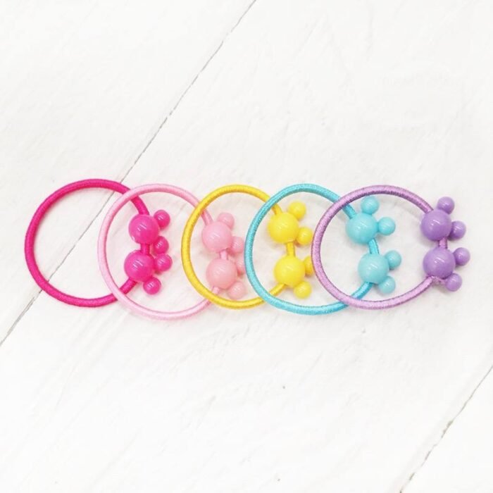 QUALITY KIDS HAIR RUBBER BAND••50pc in a sachet - Image 3