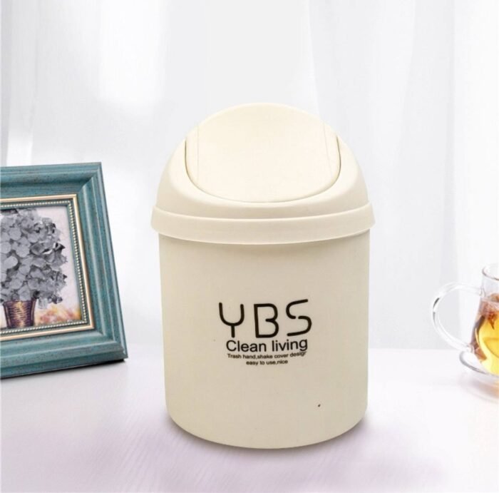 MINI DESKTOP SMALL TRASH TUBE/CAN(Hephzy) 
Suitable for office table,Dressing table,Dinning table - Image 4