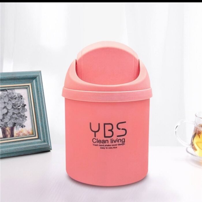 MINI DESKTOP SMALL TRASH TUBE/CAN(Hephzy) 
Suitable for office table,Dressing table,Dinning table - Image 5