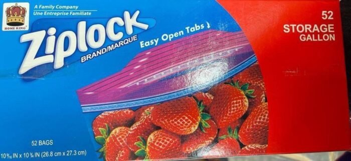 ZIPLOCK BY 52PC

SIZE 26.8cm*27.3cm - Image 2