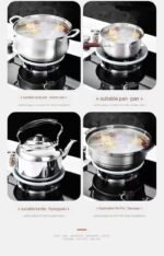 1PC ORIGINAL STAINLESS STEEL FIREPROOF WIND-SHIELD BRACKET ENERGY SAVER GAS STOVE COVER - Image 4