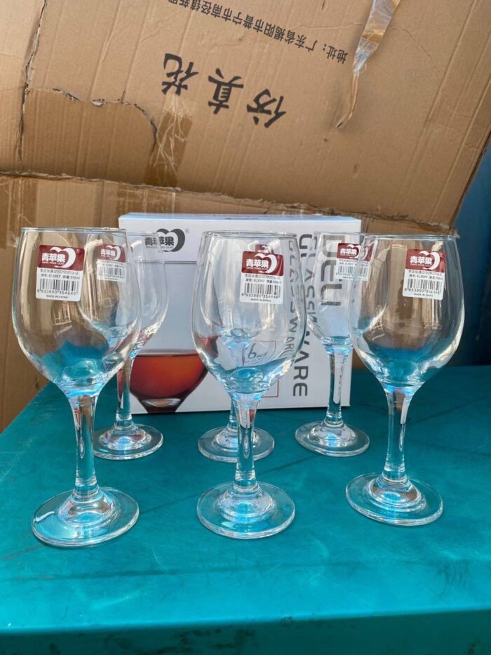 QUALITY SOPHISTICATED 6PC WINE/CHAMPAGNE GLASS CUP(310ML)•••EL3057 - Image 2