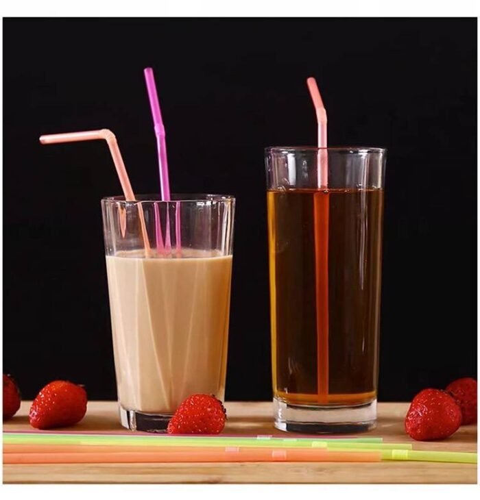 100PC DISPOSABLE DRINKING STRAW - Image 5